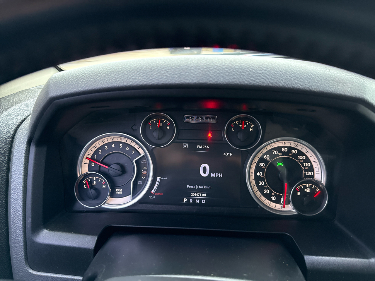 RAM 1500 2WD Quad Cab 140.5" Big Horn 2015