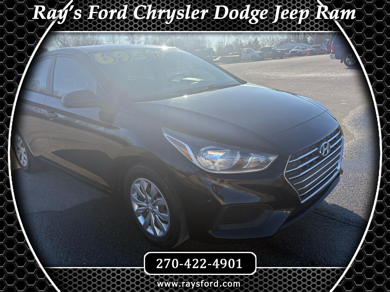 2019 Hyundai Accent SE Sedan Auto