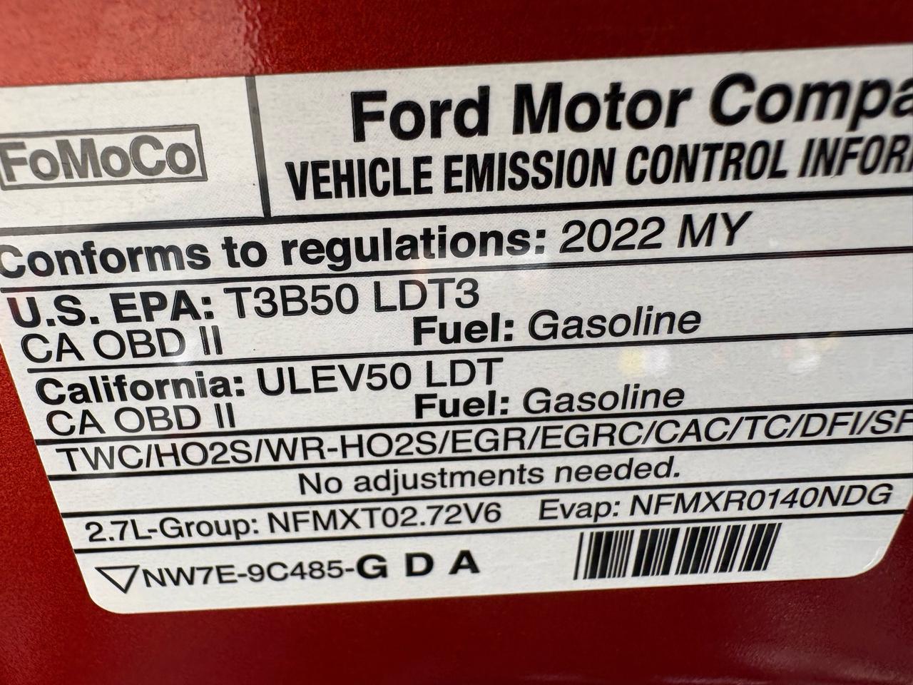 Ford Bronco Black Diamond 4 Door Advanced 4x4 2022