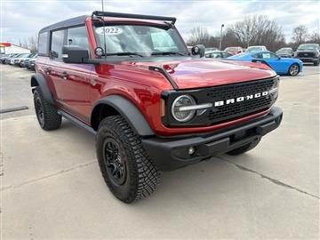 2022 Ford Bronco Black Diamond 4 Door Advanced 4x4