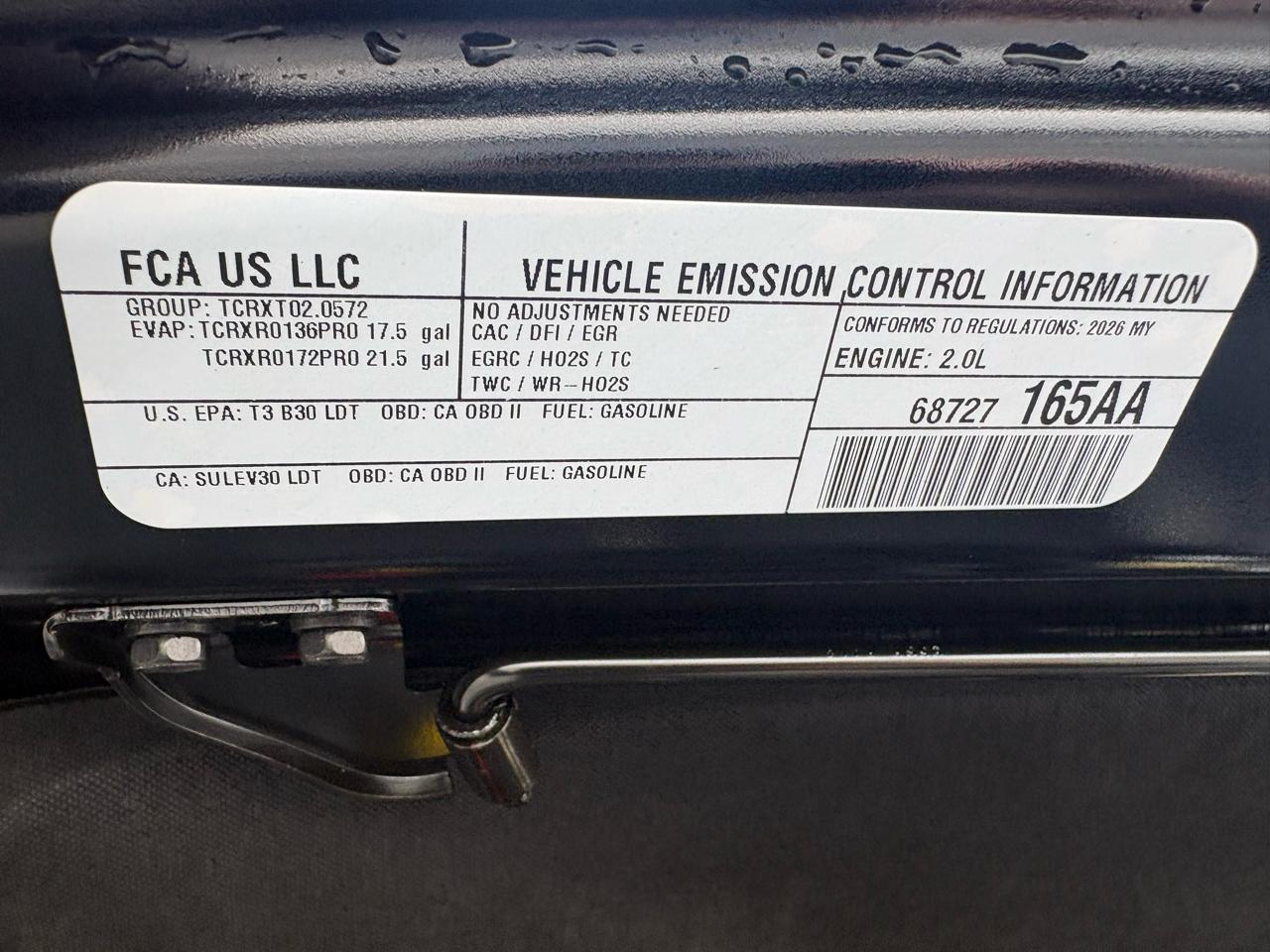 Jeep Wrangler Sport 2 Door 4x4 2026