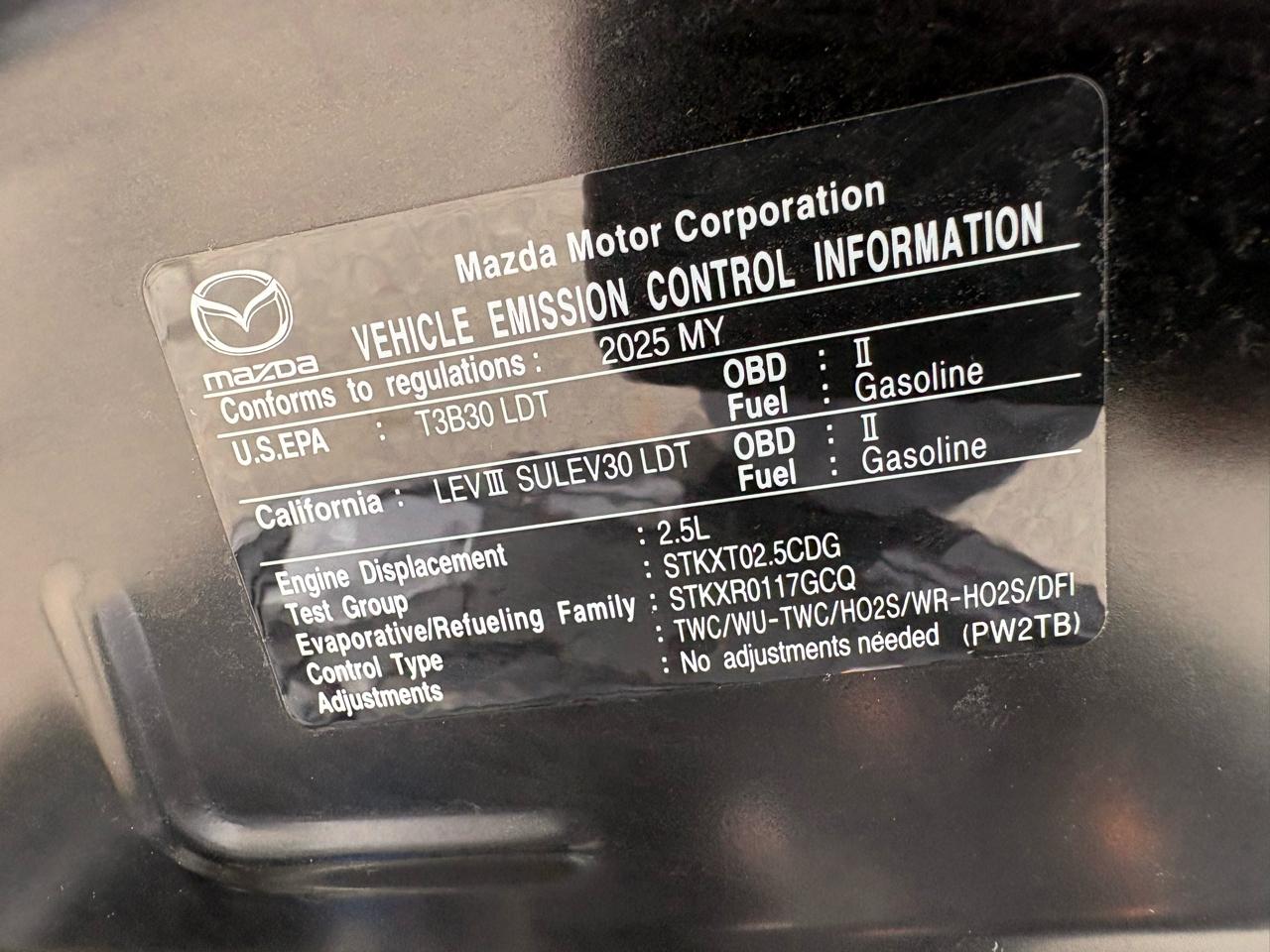 Mazda CX-5 2.5 S Preferred Package AWD 2025