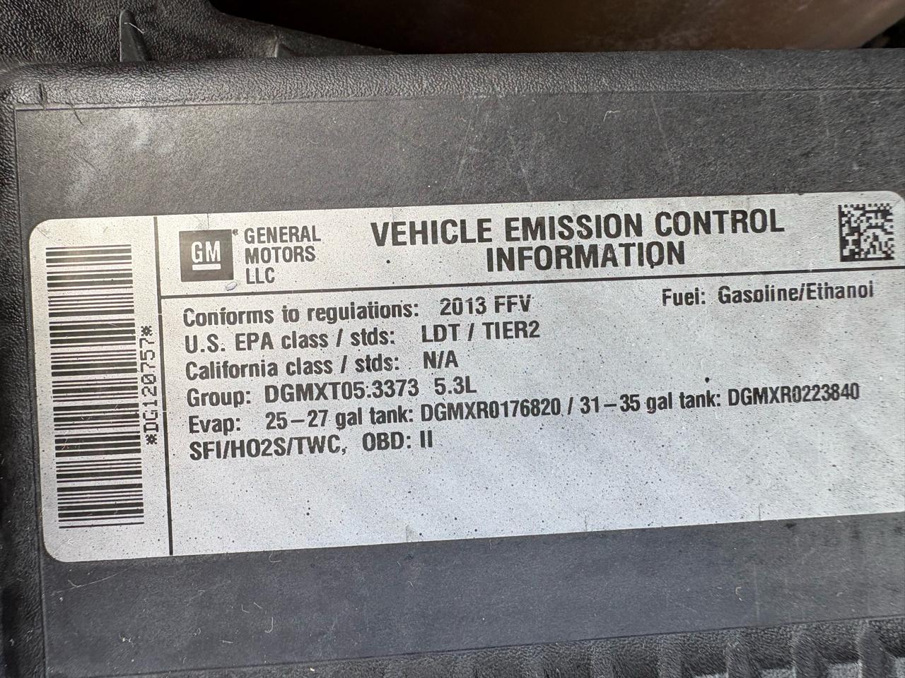 Chevrolet Silverado 1500 4WD Crew Cab 143.5" LT 2013