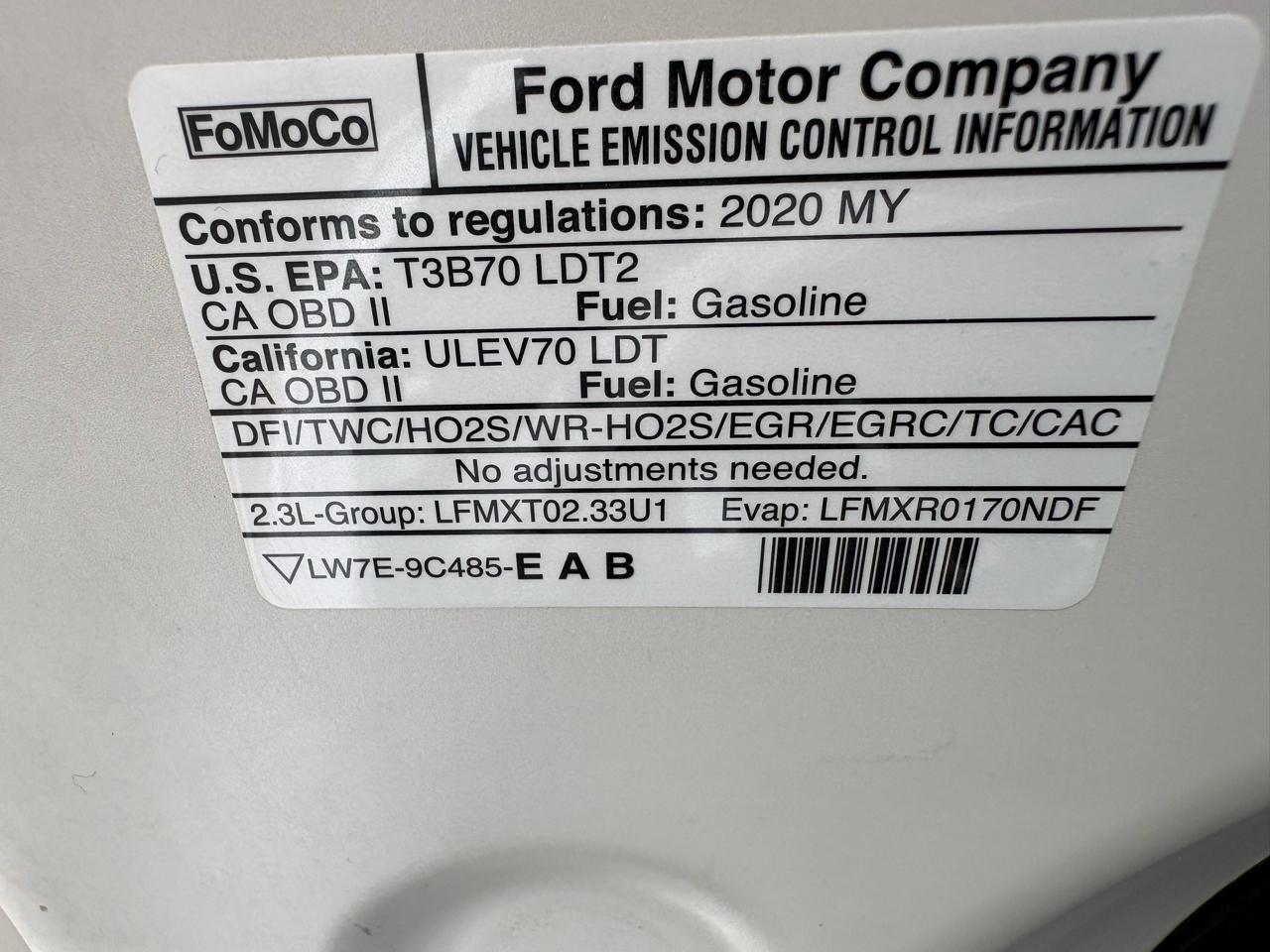 Ford Explorer Limited RWD 2020