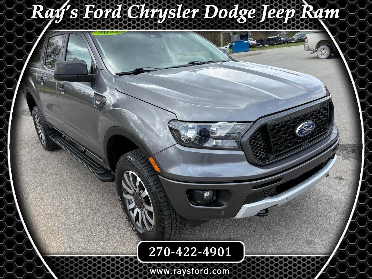 2021 Ford Ranger XLT 4WD SuperCrew 5' Box