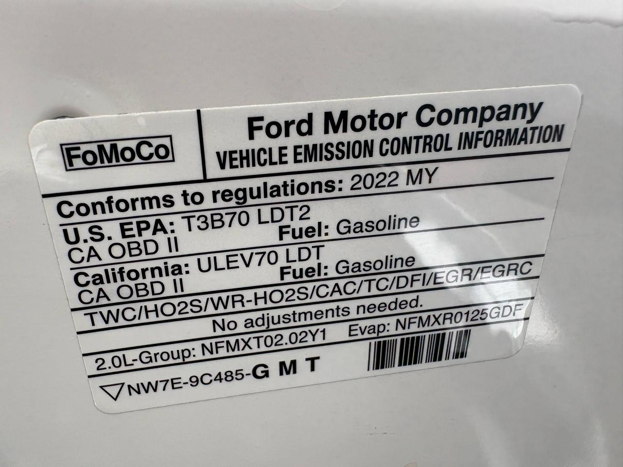 Ford Escape Titanium AWD 2022