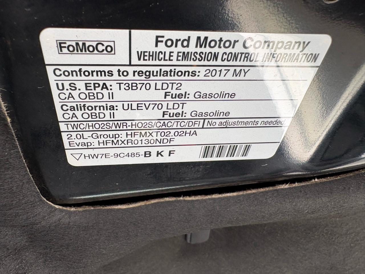 Ford Escape SE 4WD 2017