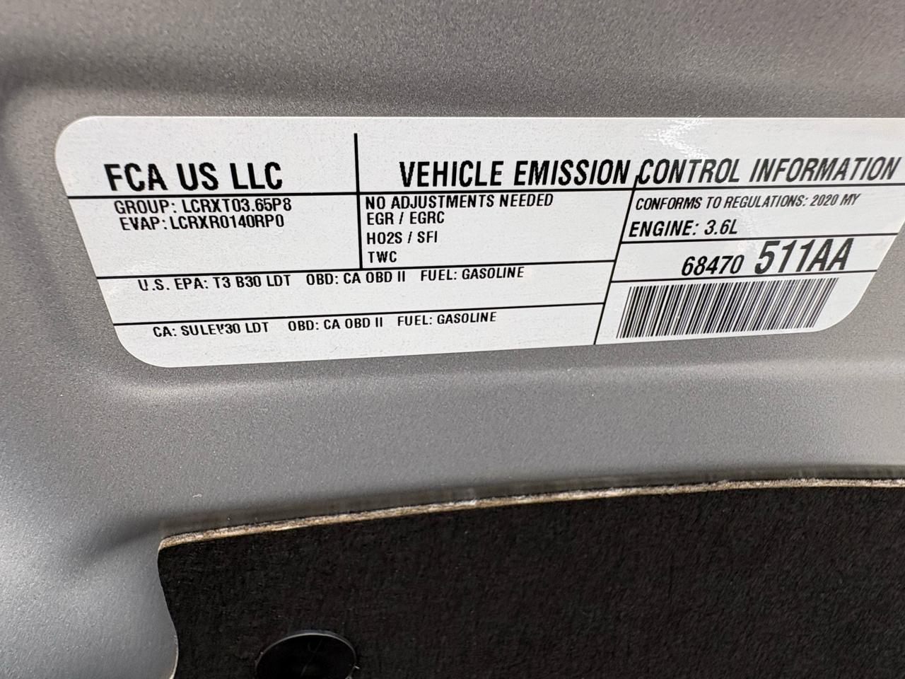 Chrysler Pacifica Touring FWD 2020