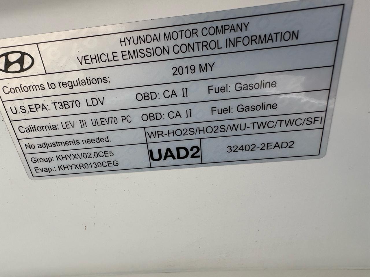 Hyundai Elantra SE Auto 2019
