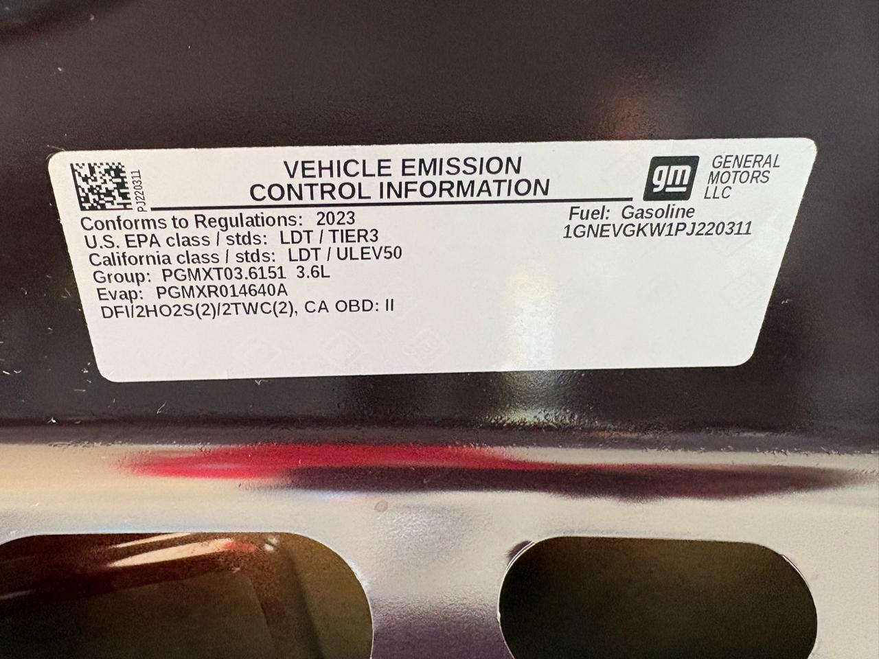 Chevrolet Traverse AWD 4dr LT Cloth w/1LT 2023
