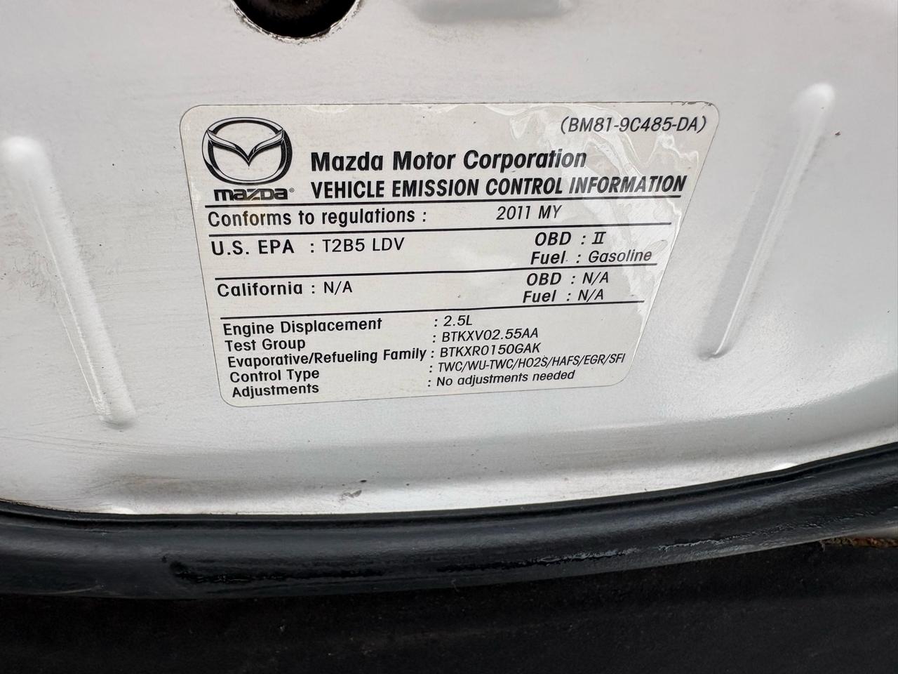 Mazda MAZDA6 4dr Sdn Auto i Sport 2011