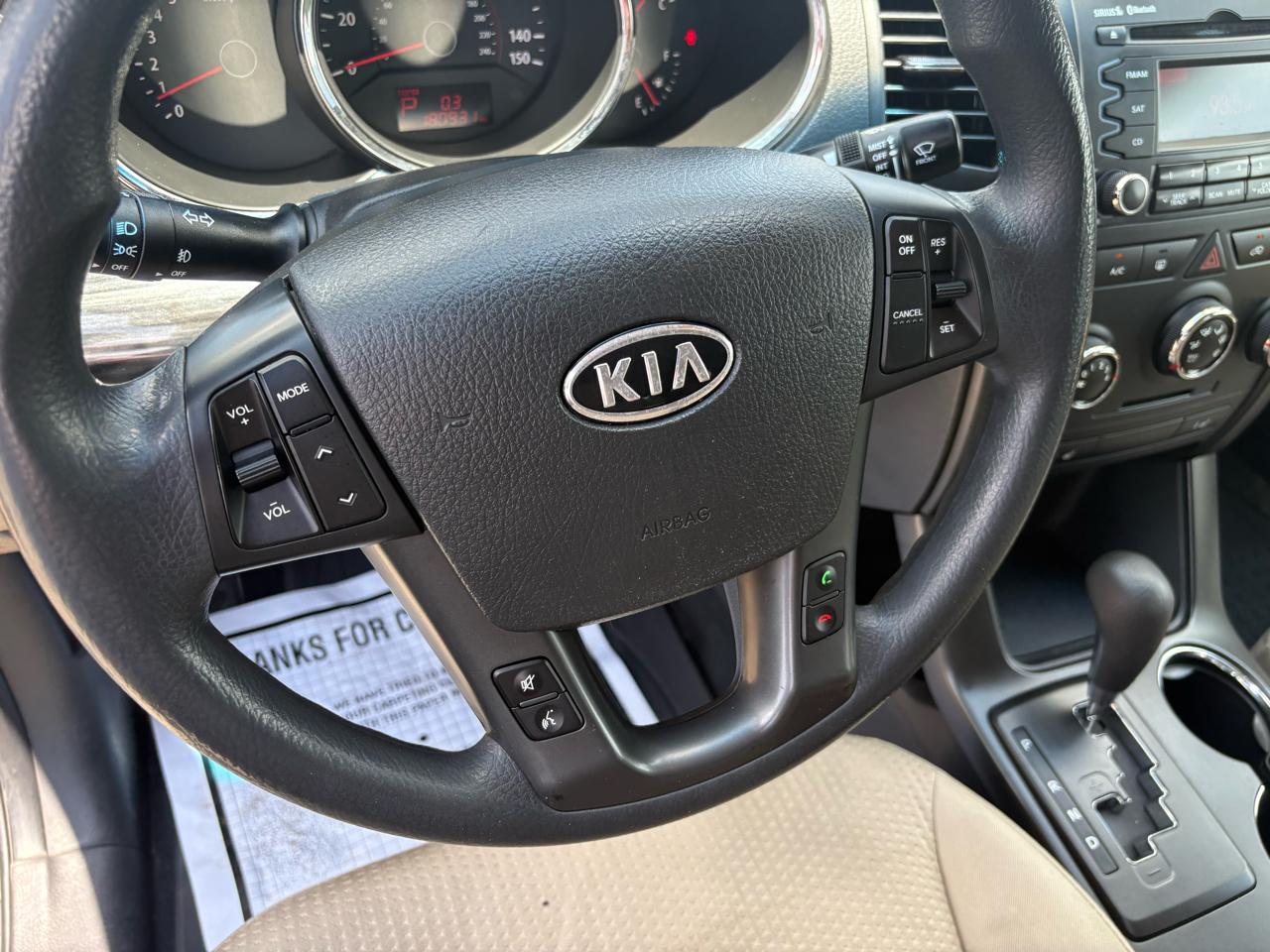 Kia Sorento AWD 4dr I4 LX 2011