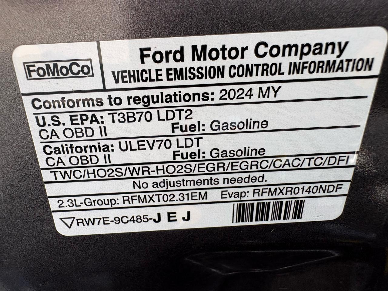 Ford Bronco Black Diamond 2 Door 4x4 2024