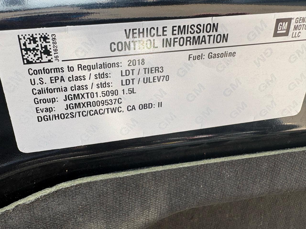 Chevrolet Equinox AWD 4dr LT w/1LT 2018