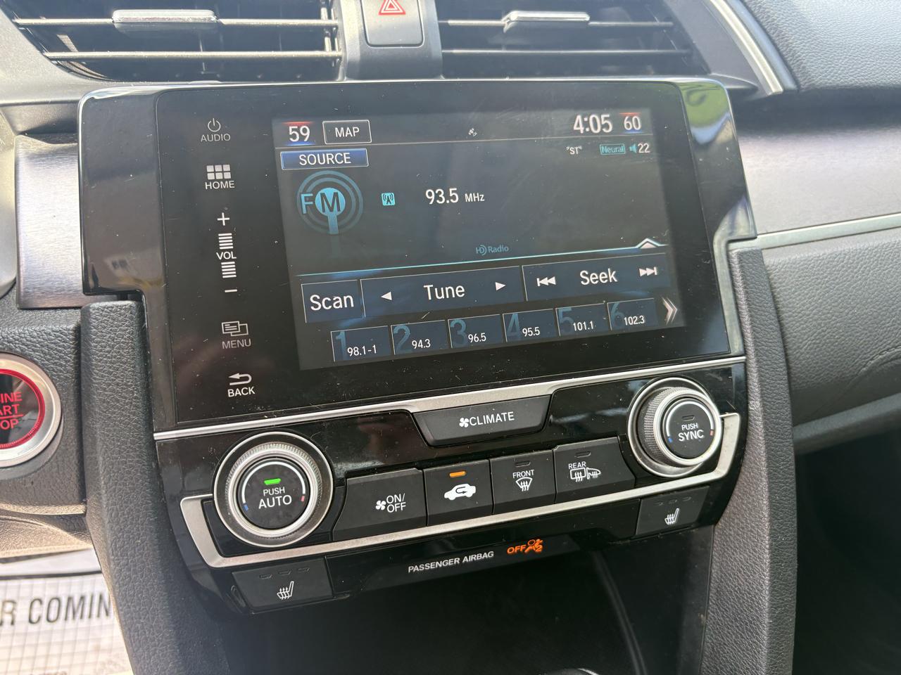 Honda Civic Sedan Touring CVT 2017