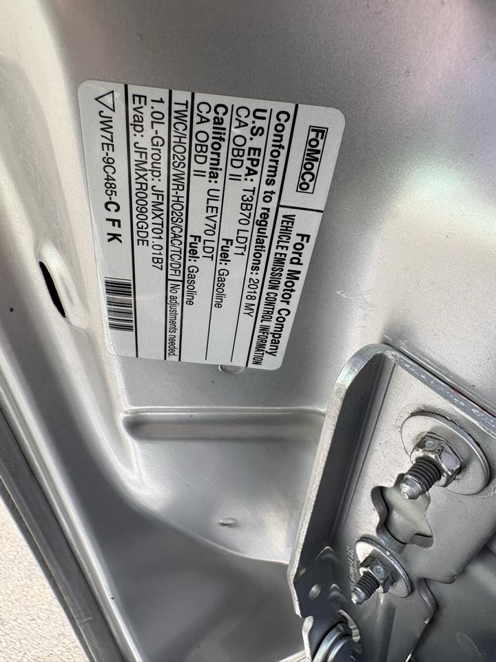 Ford EcoSport S FWD 2018