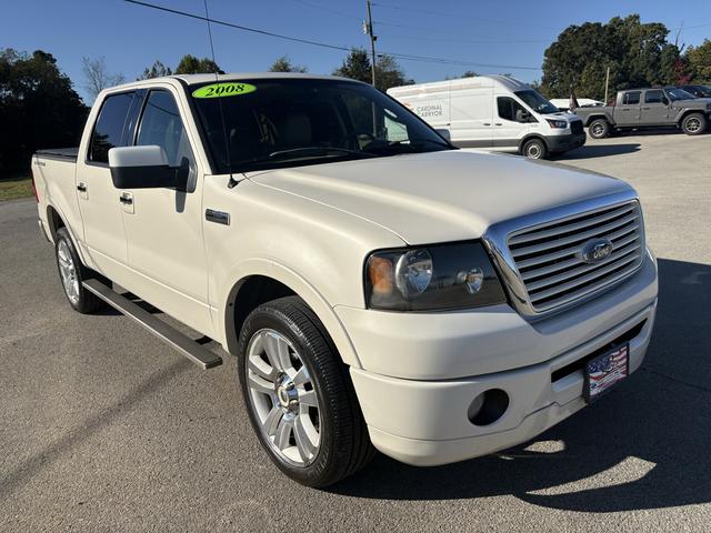 White 2008 Ford F-150 Pickup Truck Four-Wheel Drive Automatic