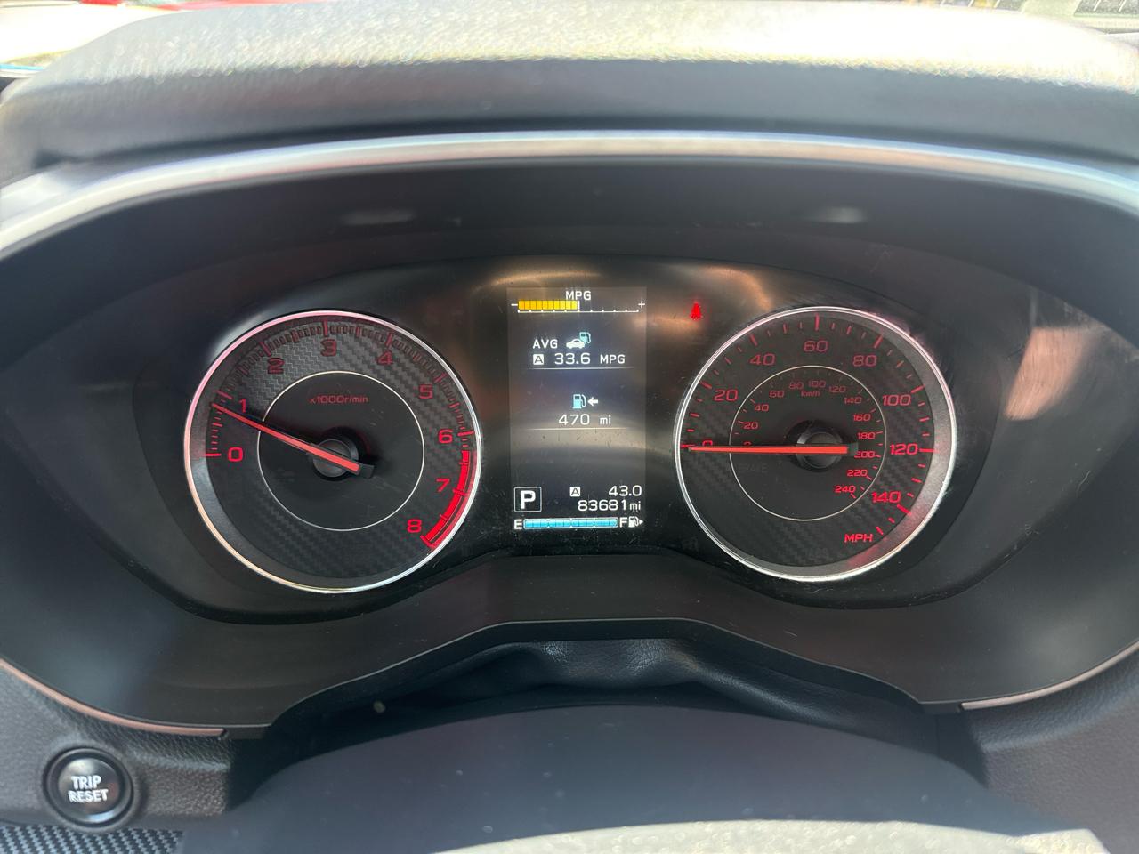 Subaru Impreza 2.0i Sport CVT 5-Door 2018