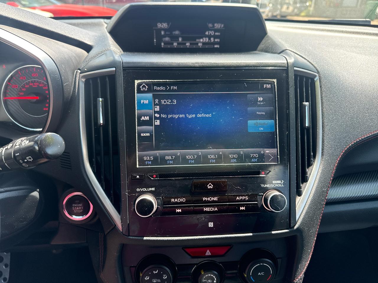 Subaru Impreza 2.0i Sport CVT 5-Door 2018