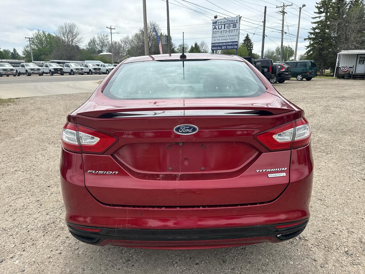 Ford Fusion Titanium 2013