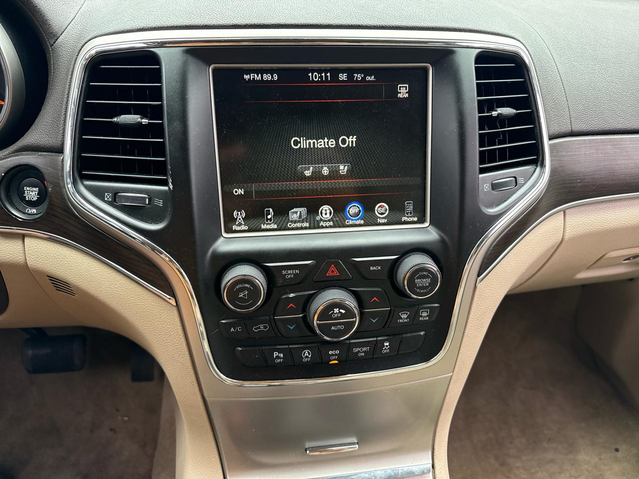 Jeep Grand Cherokee Overland 4WD 2017