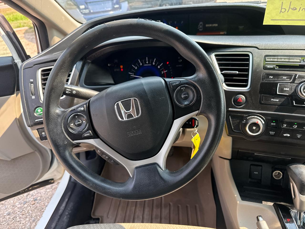Honda Civic LX Sedan CVT 2014