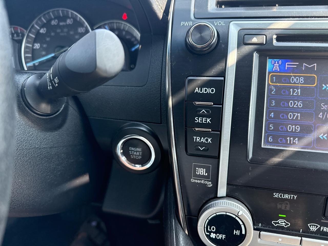 Toyota Camry XLE V6 2014