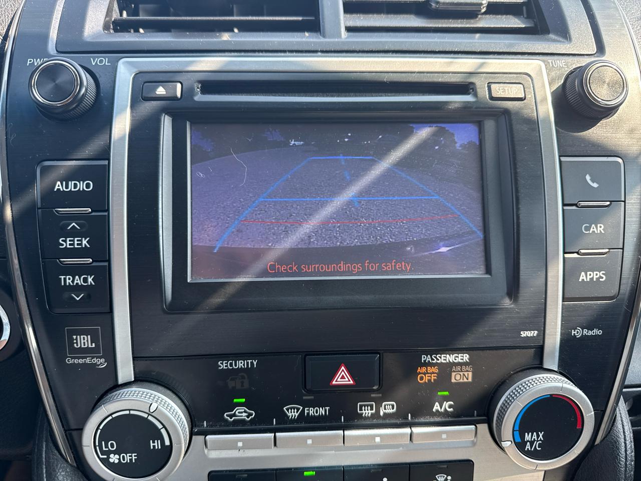Toyota Camry XLE V6 2014