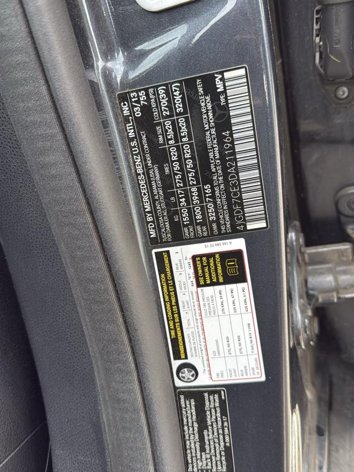 Mercedes-Benz GL-Class GL450 4MATIC 2013
