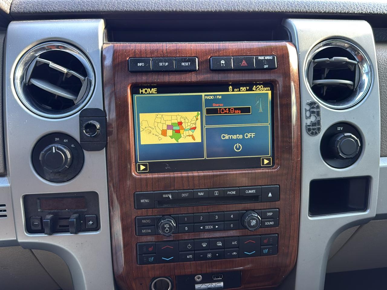 Ford F-150 4WD SuperCrew 139" Lariat 2009