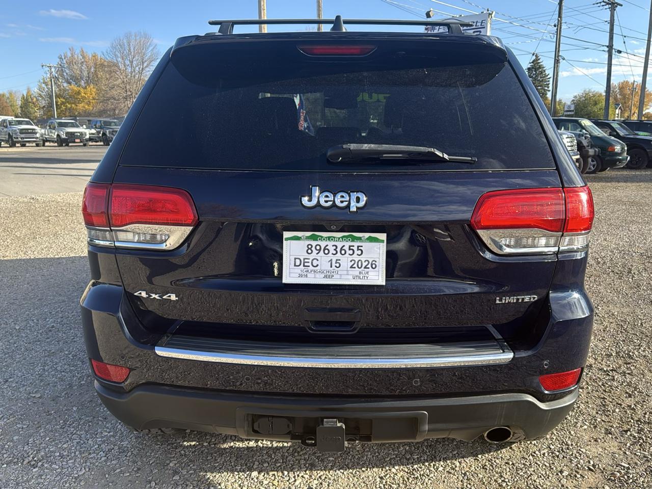 Jeep Grand Cherokee Limited 4WD 2016