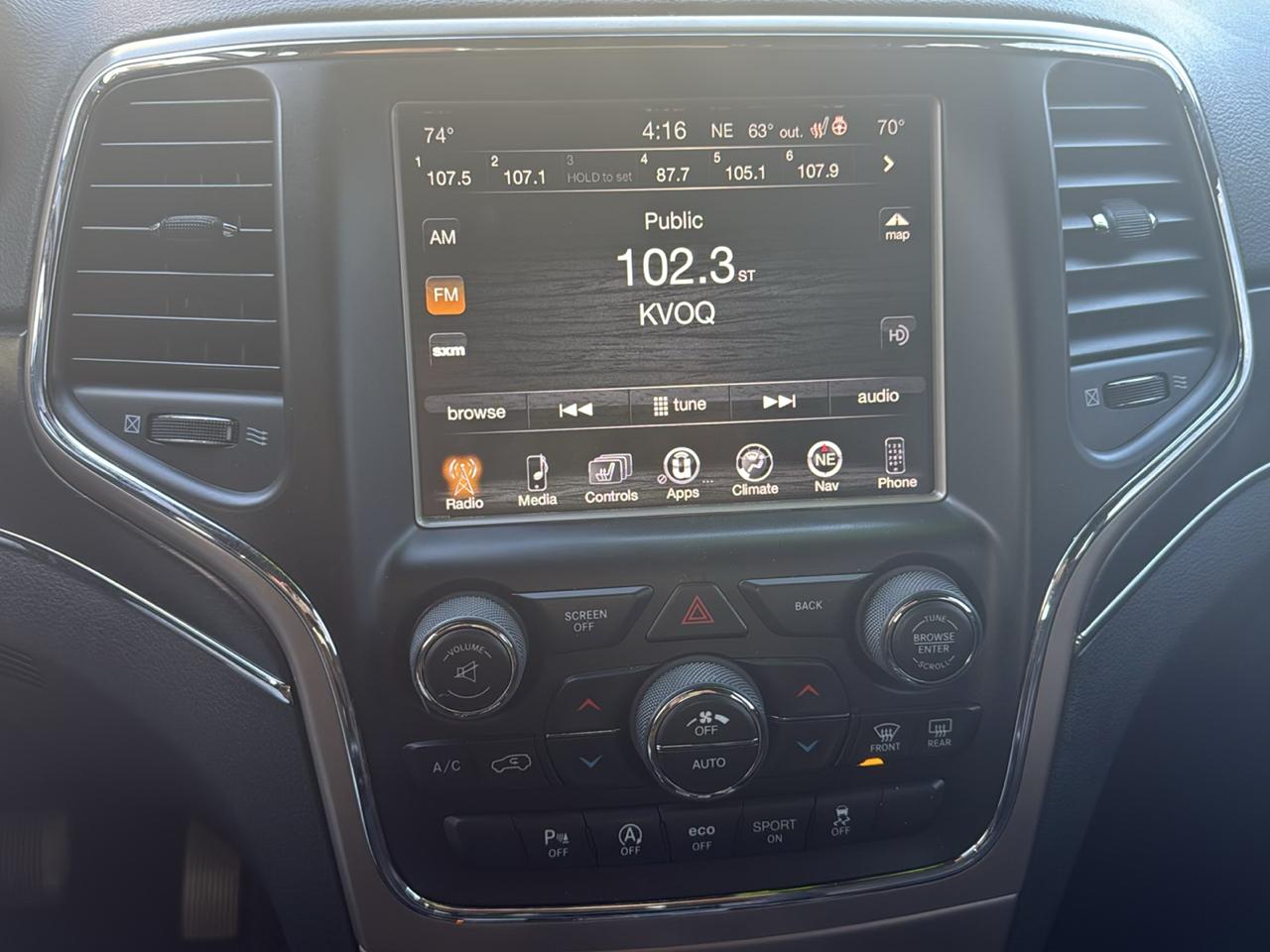 Jeep Grand Cherokee Limited 4WD 2016
