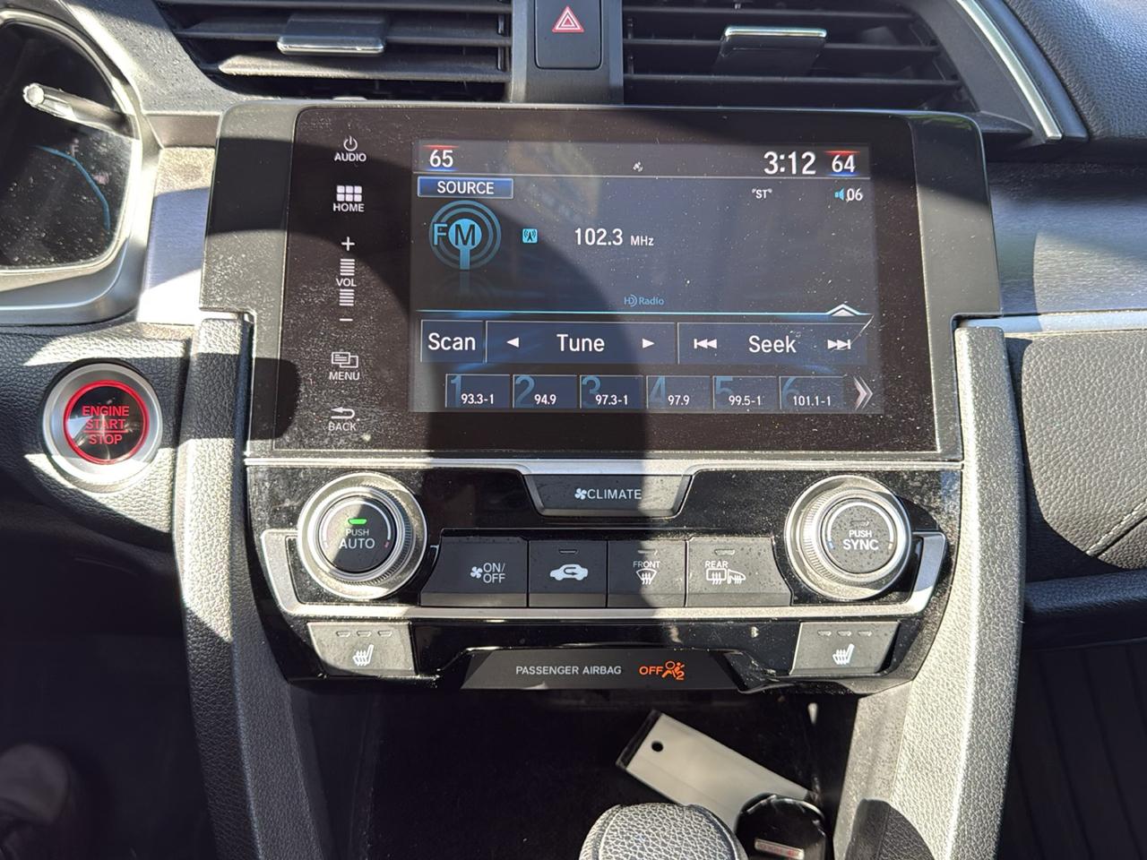 Honda Civic EX-T Sedan CVT 2016