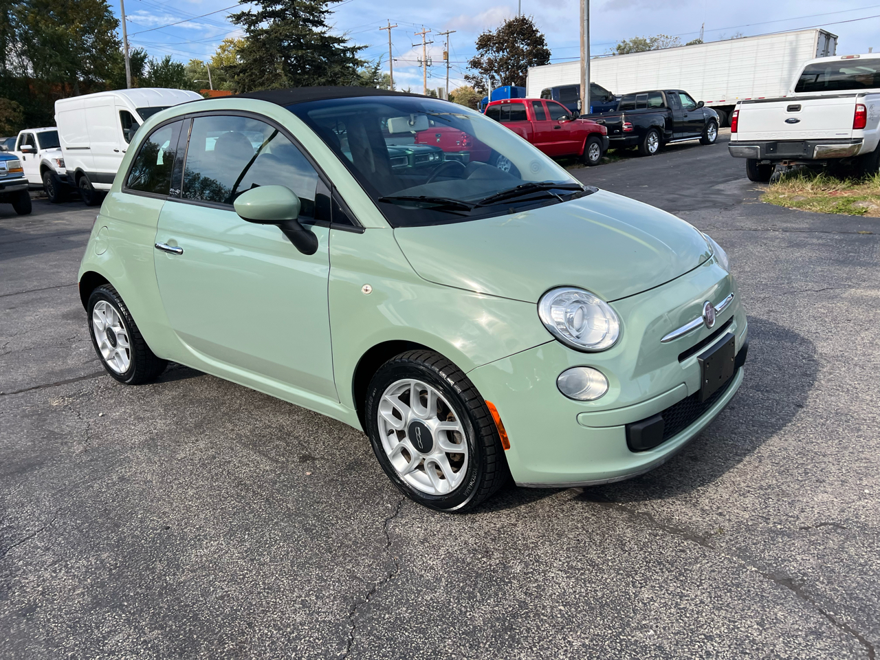 Fiat 500 2dr Conv Pop 2012