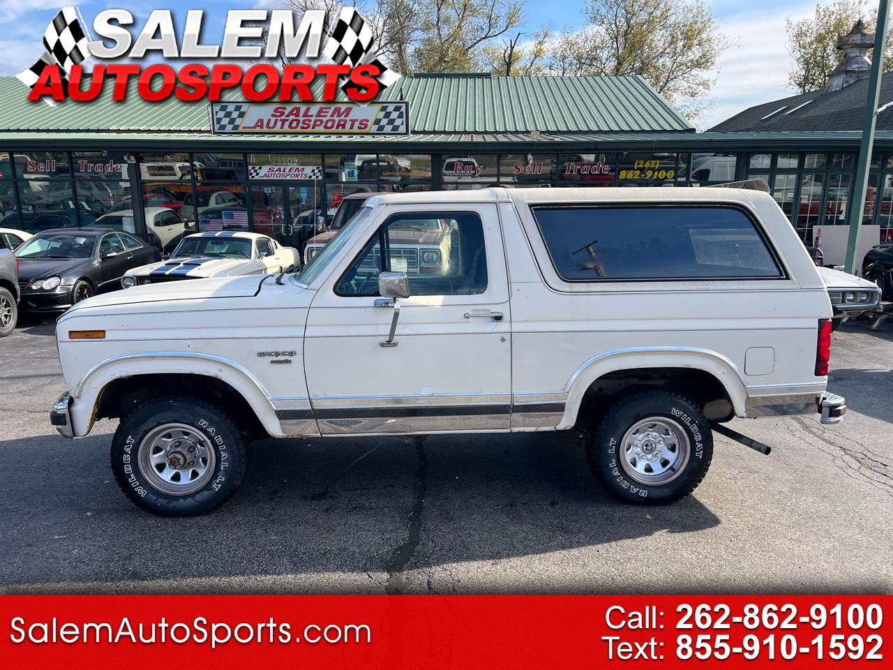 1983 Ford Bronco 4WD 2dr Wagon XLT