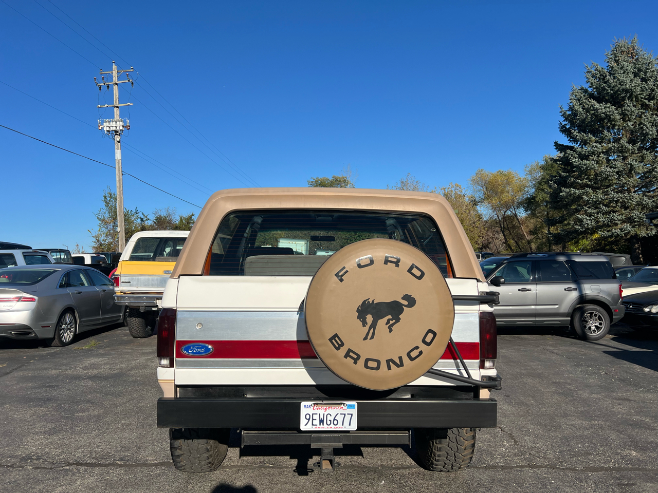 Ford Bronco 2dr Wagon Eddie Bauer 1988