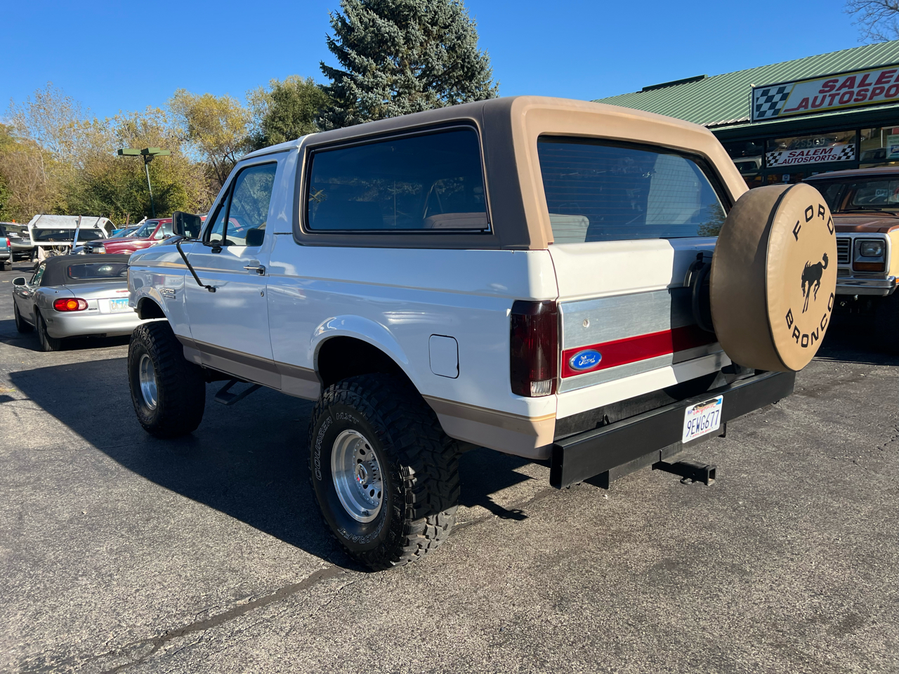 Ford Bronco 2dr Wagon Eddie Bauer 1988