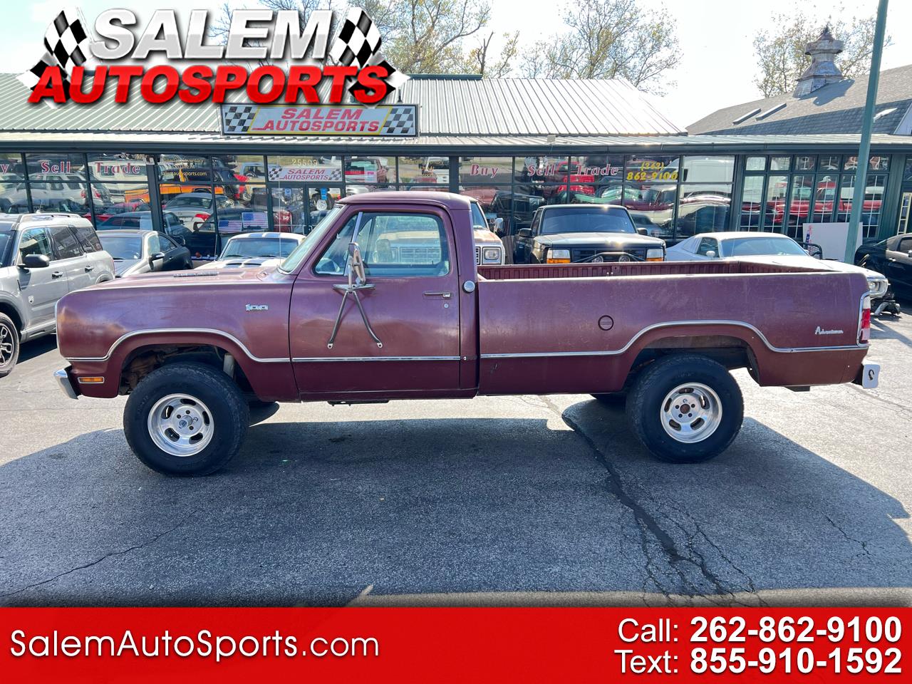 1975 Dodge W100 Adventurer