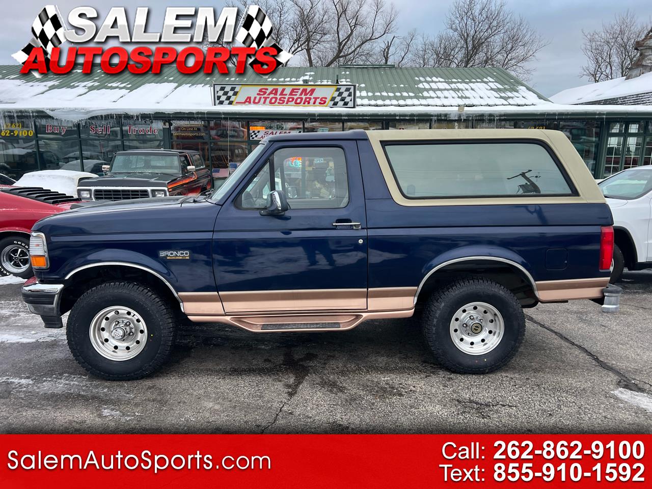 1995 Ford Bronco 105" WB Eddie Bauer