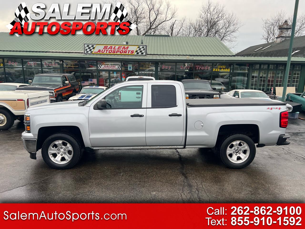 2014 Chevrolet Silverado 1500 4WD Double Cab 143.5" LT w/1LT