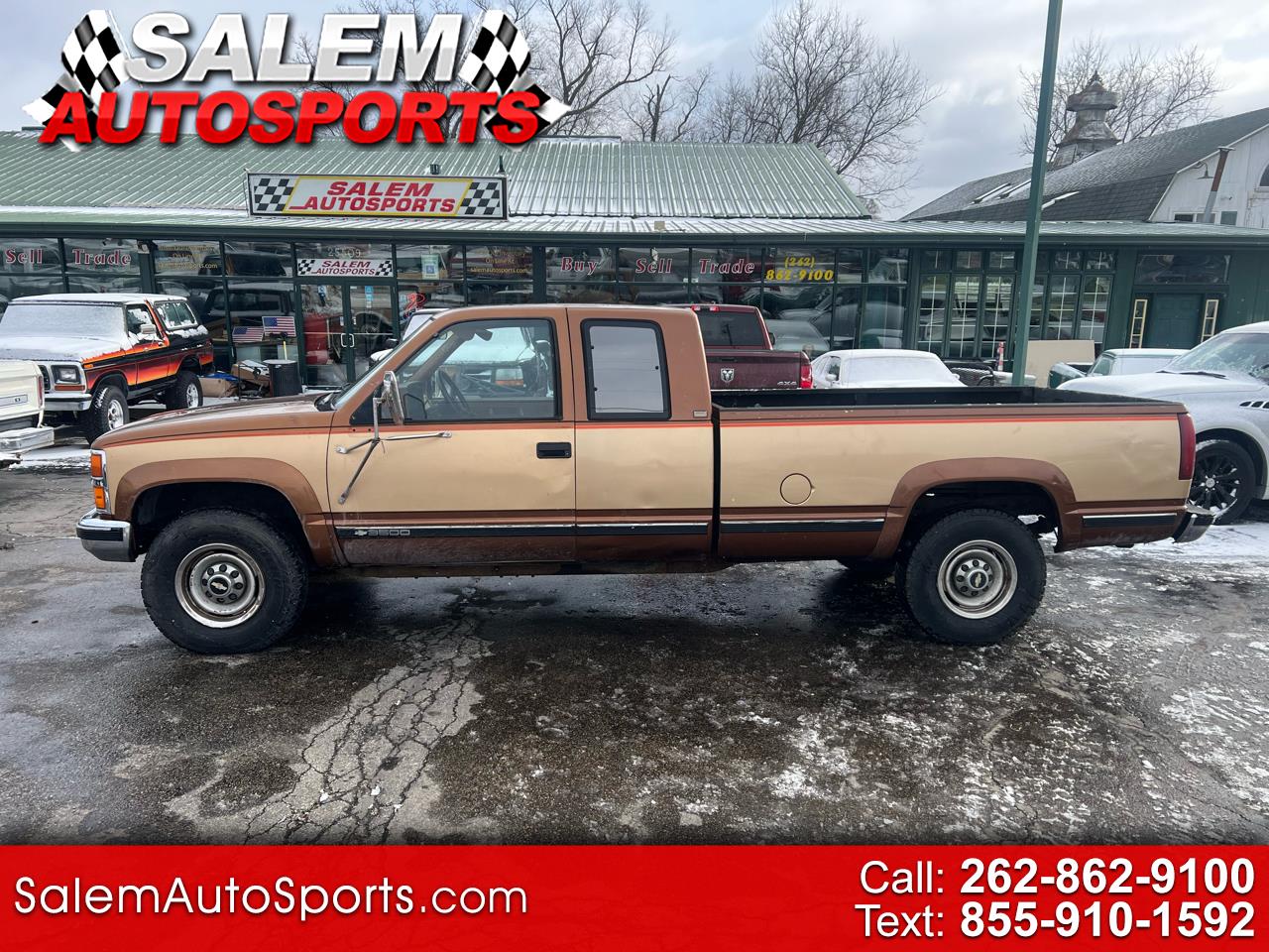 1989 Chevrolet 1 Ton Pickups Fleetside Ext Cab 155.5" 4WD