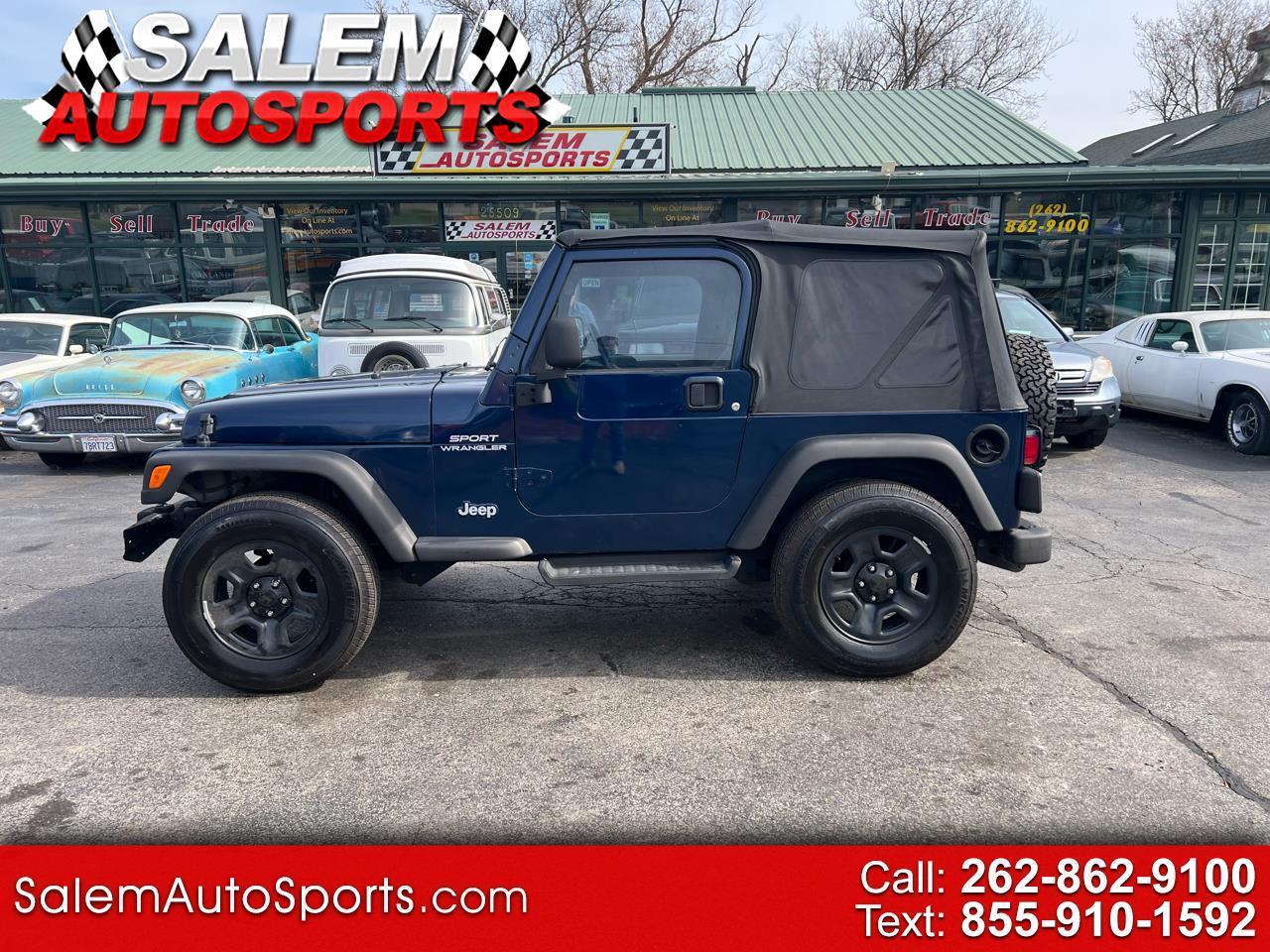 2003 Jeep Wrangler 2dr Sport