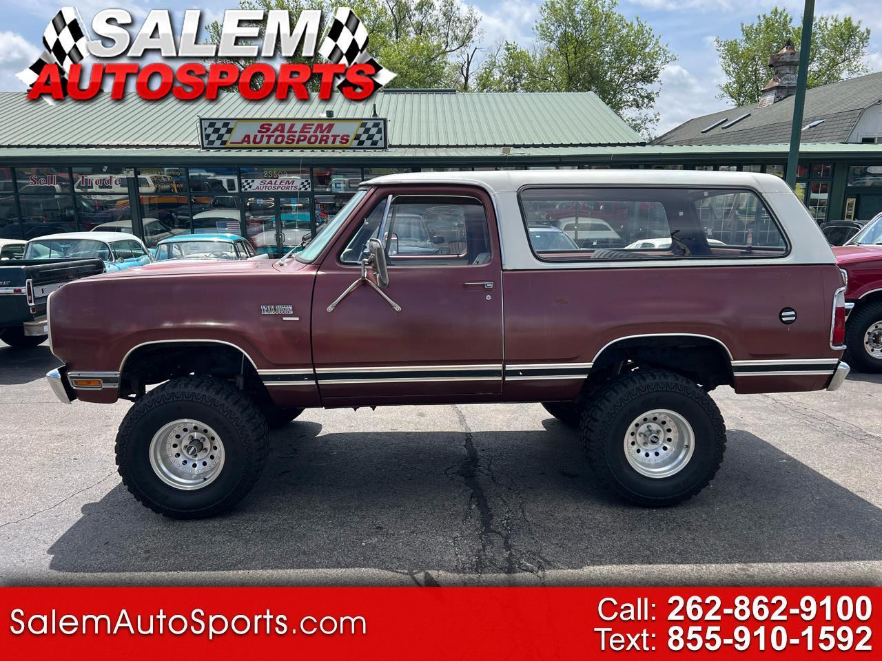 1977 Plymouth Trailduster Sport 4WD