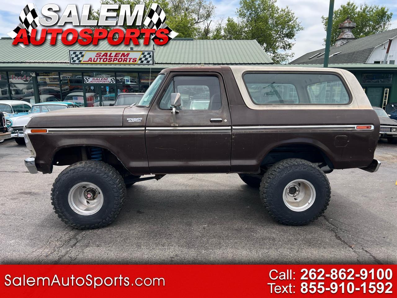 1978 Ford Bronco Custom 4WD