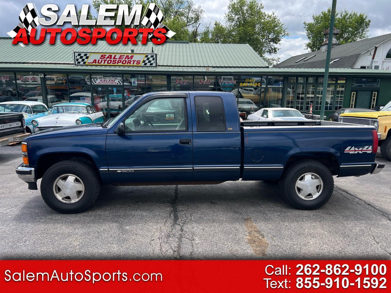 1996 Chevrolet C/K 1500 Ext Cab 141.5" WB 4WD