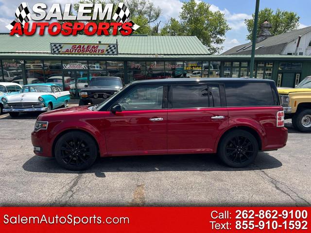Red 2017 Ford Flex Limited AWD SUV / Crossover All-Wheel Drive Automatic