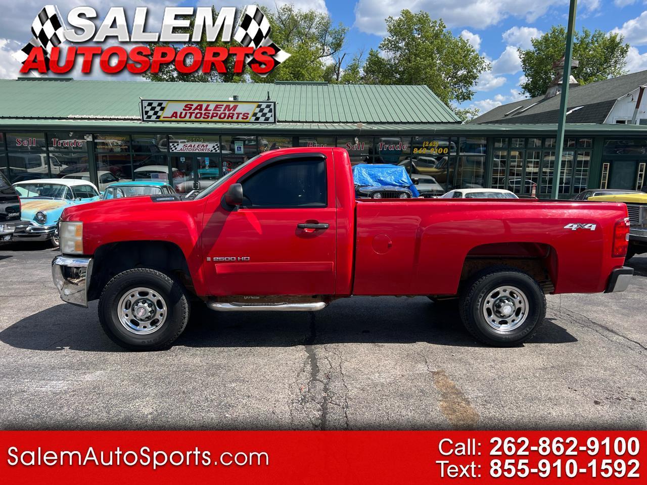 2007 Chevrolet Silverado 2500HD 4WD Reg Cab 133" LT w/1LT