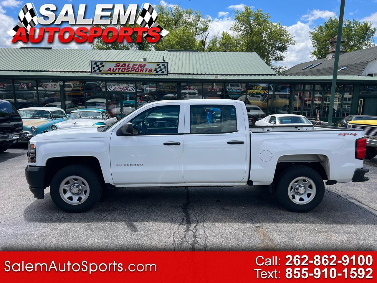 2016 Chevrolet Silverado 1500 4WD Crew Cab 143.5" Work Truck