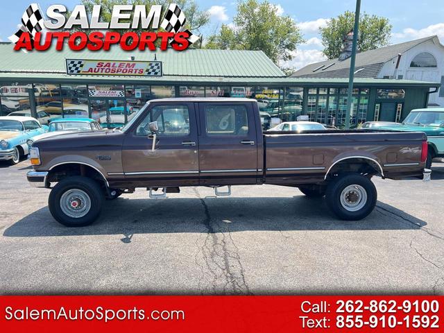 Brown 1993 Ford F-350 Pickup Truck 5-Speed Manual