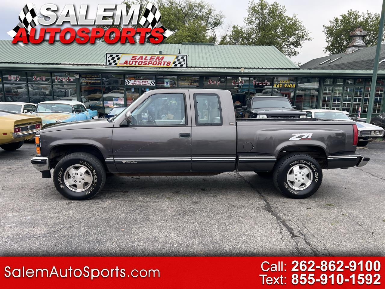 1992 Chevrolet C/K 1500 Ext Cab 141.5" WB 4WD